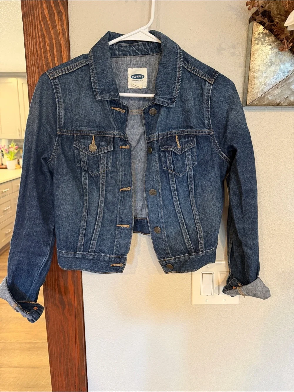 Old Navy Blue Denim Jean Jacket